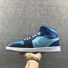 Jordan Air Jordan 1 Mid Blue Graphic Sneakers BV7446-400
