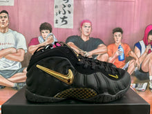 Nike Air Foamposite One Black Gold Basketball Sneakers