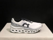 On Cloudmonster 2 White Silver Running Shoes