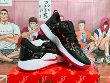 Nike LeBron Basketball Sneakers Black Red Gold