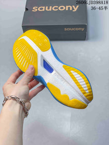 Saucony Endorphin Speed 5 Running Shoes Yellow Blue