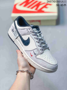 Nike SB Dunk Low Off-White White Navy Sneakers 2607ND1601A11