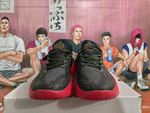 Curry Basketball Sneakers Black Red Snake Year Design