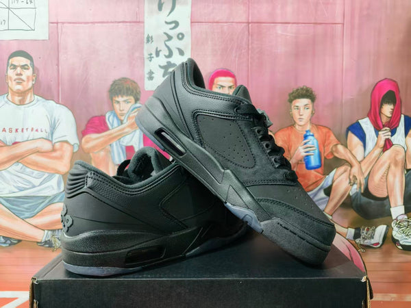 Black Low-Top Sneakers