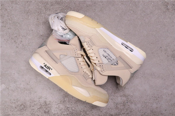 Jordan 4 Off-White Cream Women's Sneakers CV9388-100