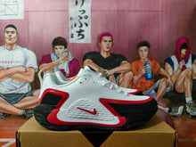 Nike LeBron Witness 8 Basketball Shoes White Black Red
