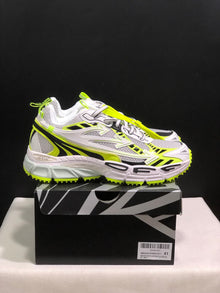OFF-WHITE Be Right Back Sneakers White Neon Yellow