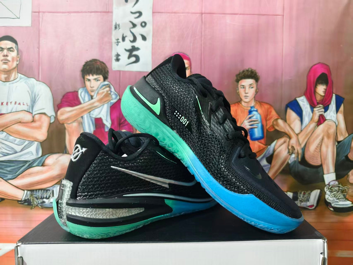 Nike Basketball Shoes in Black, Blue and Mint