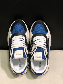 Off-White Leather Low-Top Sneakers Black Blue White EU 36-45