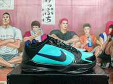 Nike Kobe 5 Basketball Sneakers Black Turquoise