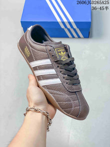 adidas Originals Tokyo Women's Low-Top Sneakers, Gray and Brown