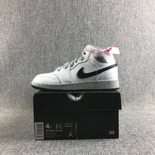 Jordan Air Jordan 1 Mid GS White Cement Sneakers
