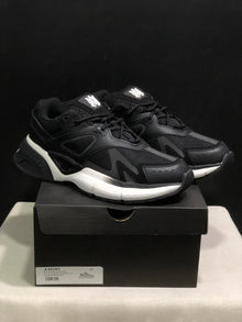 AMIRI MA Runner Leather Sneakers Black and White