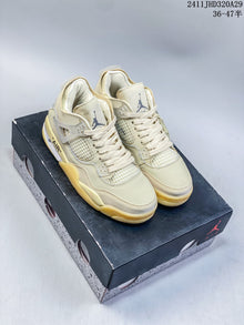Jordan Air Jordan 4 Retro OG Sneakers Cream Style 2411JHD320A29