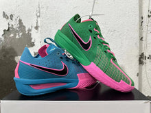 Nike GT Cut 3 Basketball Shoes in Blue and Green Pink