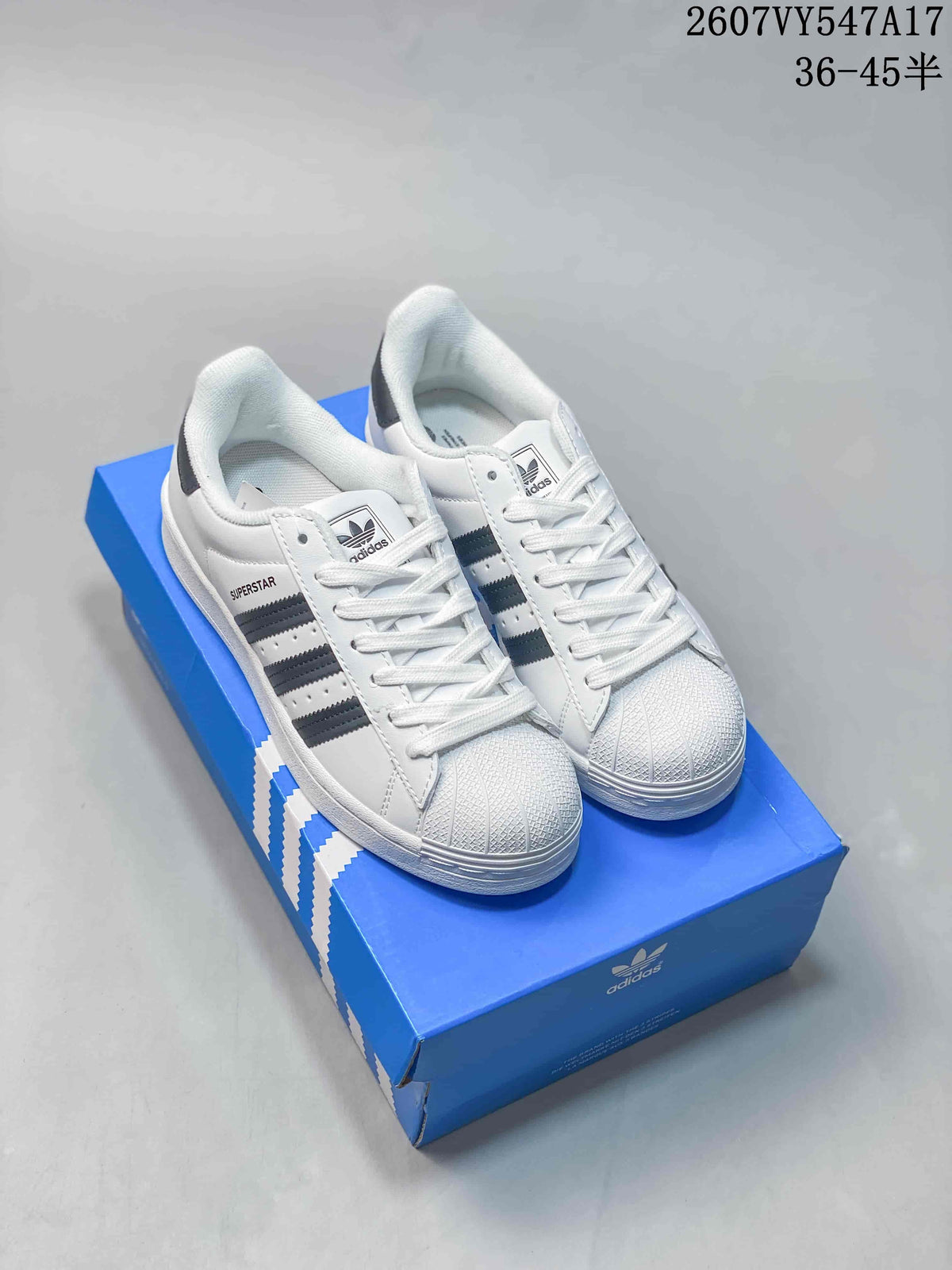 adidas Superstar Sneakers White or Black 2607VY547A17