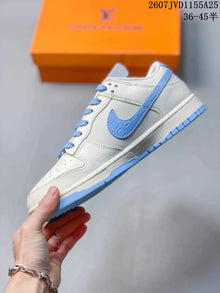 Nike SB Dunk Low Pro White Blue Sneakers 2607JVD1155A25