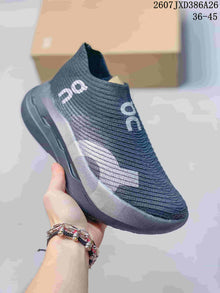 On Cloudboom Strike LS Slip-On Sneakers Dark Gray
