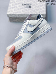 Nike Air Force 1 '07 Low White Gray Sneakers 2607JYD1159A19