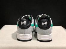 BAPE Bape Sta Low-Top Sneakers Black Grey Turquoise