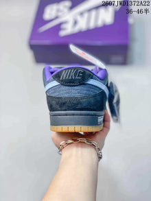 Nike SB Dunk Low Pro Navy Black Purple Gum Sneakers