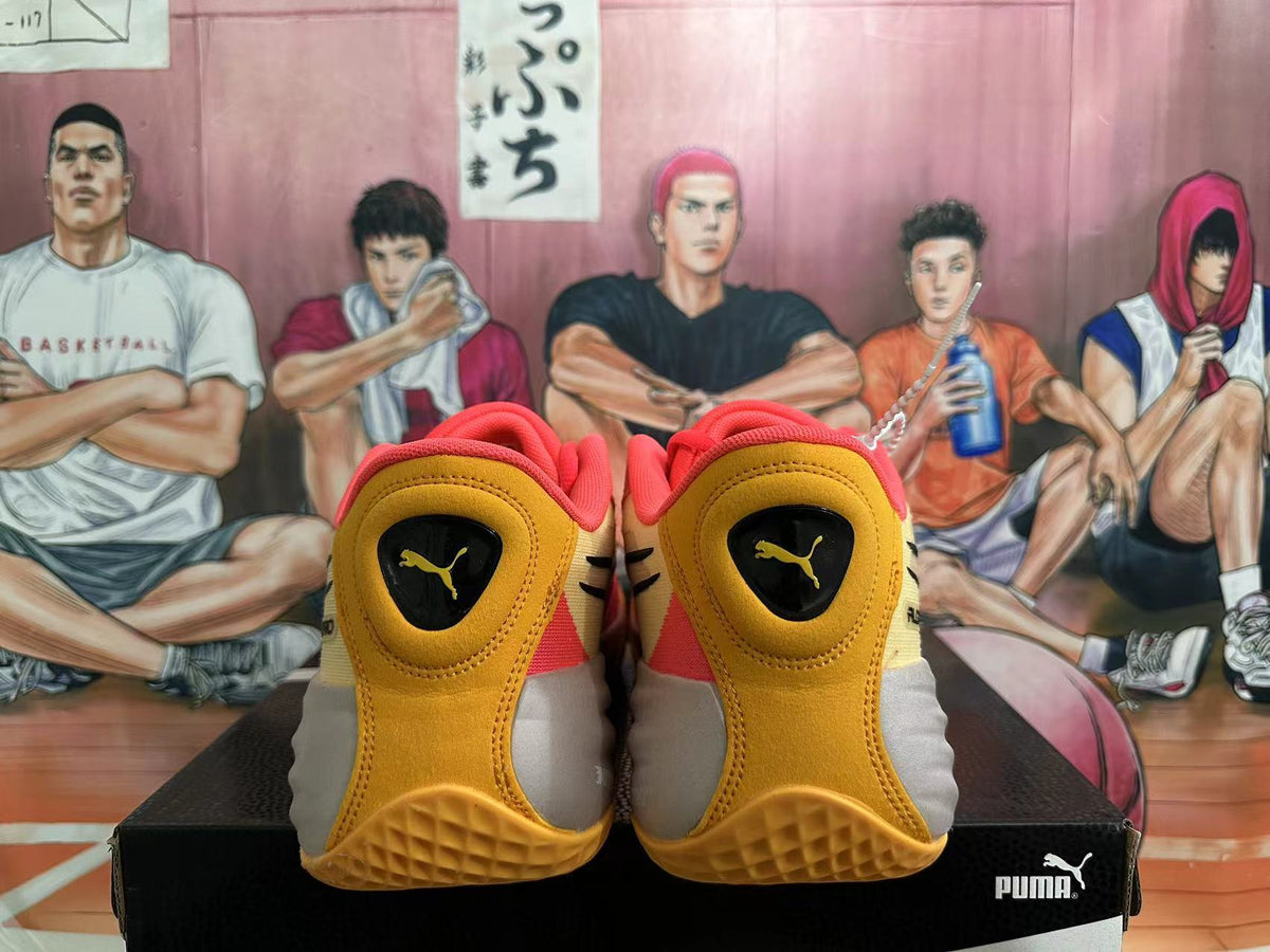 PUMA All-Pro Basketball Shoes Olympic Colorway