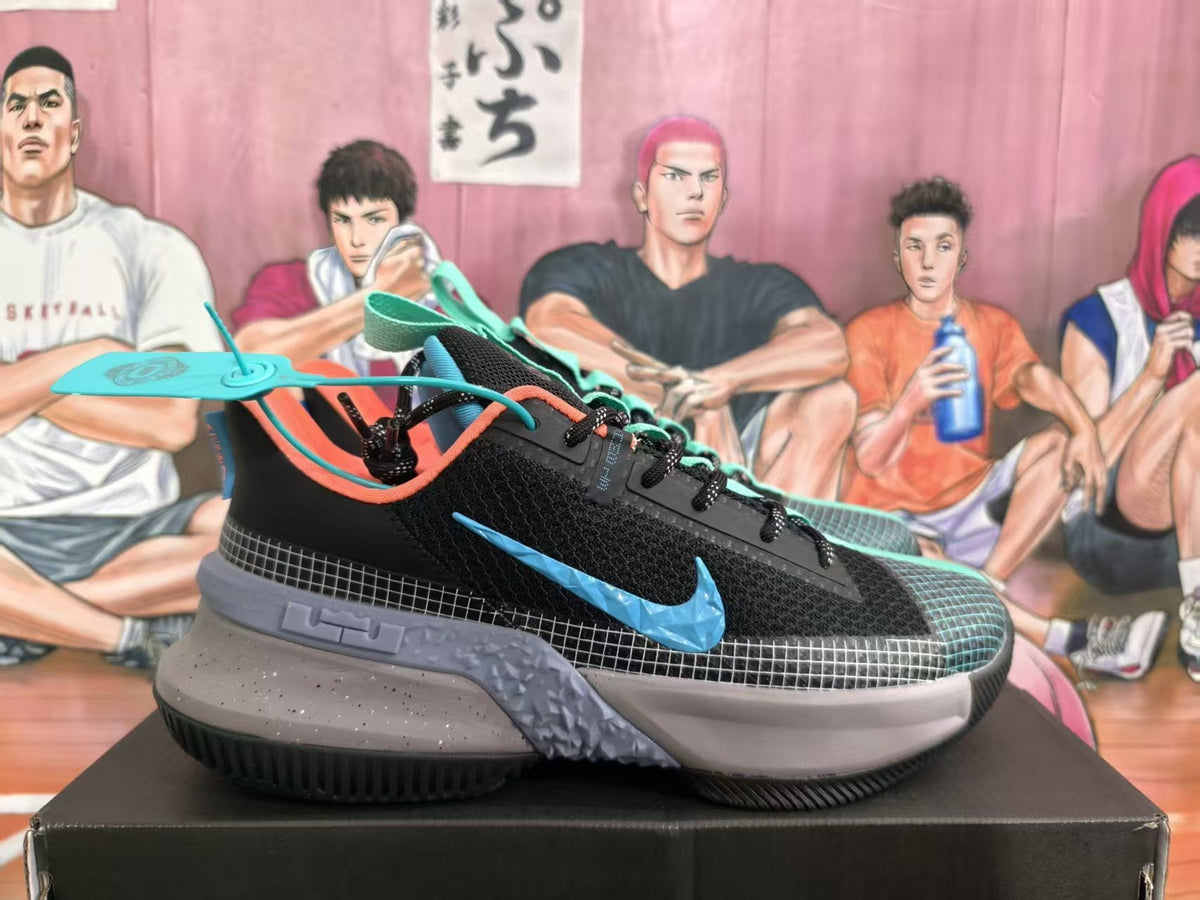 Nike Basketball Sneakers Black Blue White