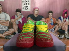 Nike Zoom Basketball Shoes Watermelon Red and Green