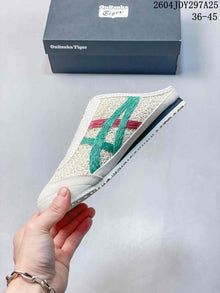 Onitsuka Tiger Mexico 66 Sabot Cream Green Red 2604JDY297A25