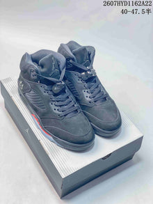 Nike Air Jordan 5 Retro High-Top Sneakers Black Red