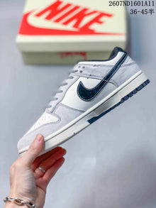 Nike SB Dunk Low Off-White White Navy Sneakers 2607ND1601A11