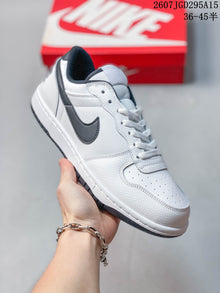 Nike SB Dunk Low Pro White Black Sneakers 2607JGD295A15