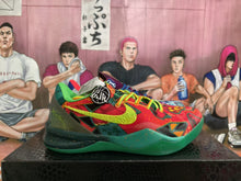 Nike Mismatched Basketball Sneakers Multicolor