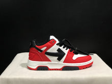 Off-White Out Of Office Low-Top Sneakers Red White Black