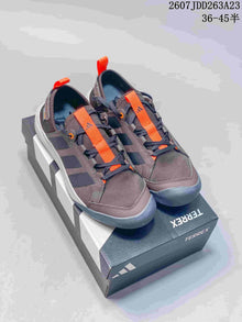 adidas TERREX Daroga CORDURA Outdoor Sneakers Brown Orange