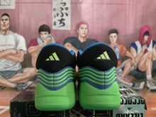 Adidas Basketball Sneakers Green Blue Red