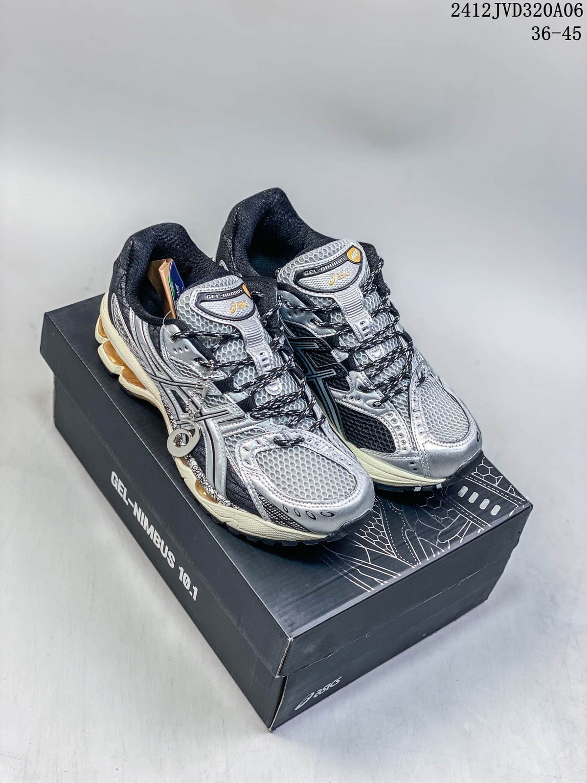 ASICS GEL-Nimbus 10.1 1203A543-400 Silver Running Shoes