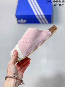 adidas Adimule Pink Closed-Toe Mule Sneakers