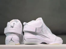 Jordan 19 White High-Top Basketball Sneakers