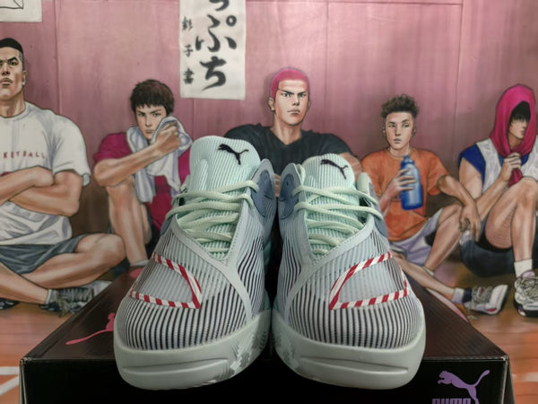 Puma All-Pro Basketball Sneakers Mint Green