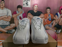 Nike Big Eyes Sneakers White with Red and Blue Details