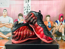 Nike Foamposite Stranger Things Red Black Sneakers