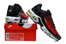Nike Air Max Plus Red and Black Sneakers