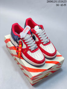 Nike Air Force 1 '07 Low Red, White & Blue Sneakers