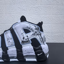 Nike Air More Uptempo Panda Black and White Sneakers