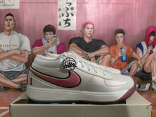 Nike Basketball Low-Top Sneakers White and Blue