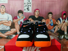 Nike Basketball Sneakers Black Orange Purple