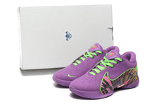 Nike 908-6 Purple Green Basketball Sneakers