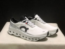 On Cloudmonster 1 All-White Running Sneakers