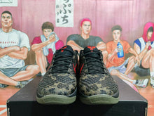 Nike Camouflage Basketball Sneakers Black Olive Red